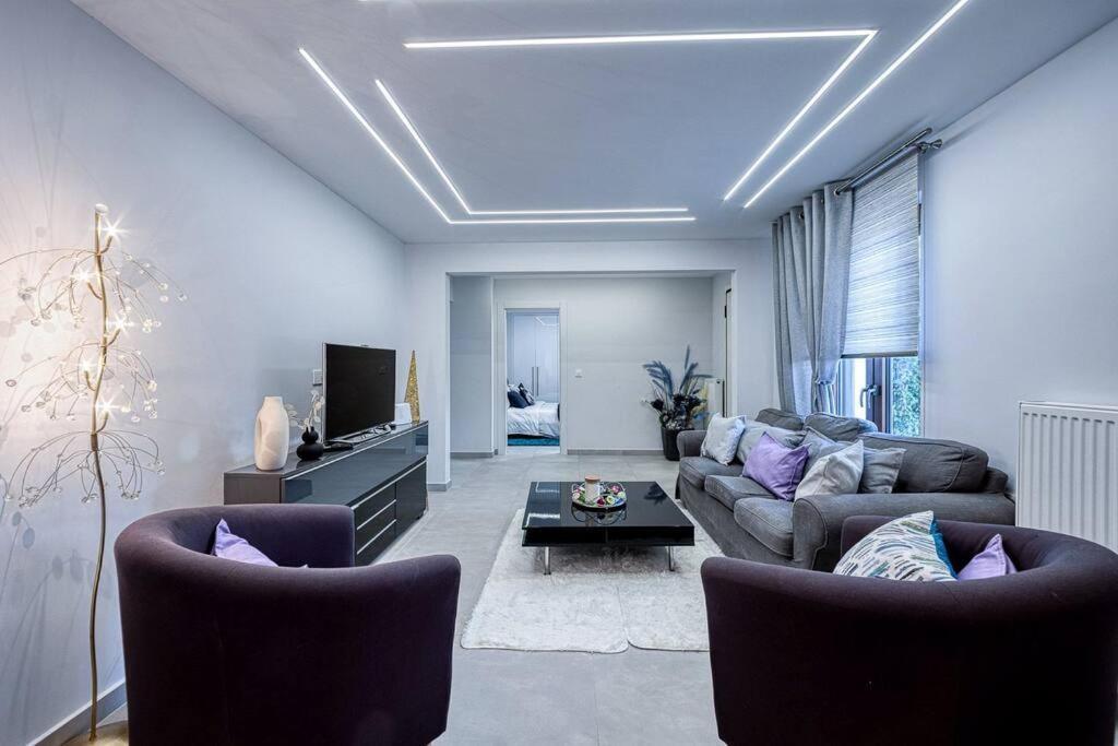 Luminous Luxury House Villa Pyli Exterior photo